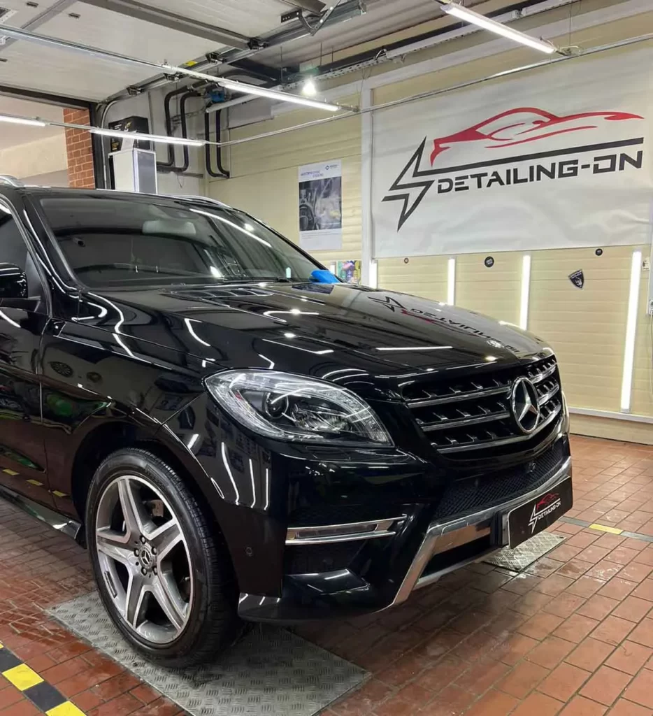 Покрытие кузова керамикой mercedes ml350